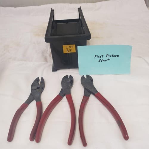 Lot of 3 Crimping Cutting Tool LOT-85 - Image 1