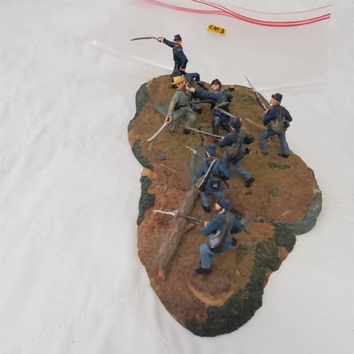 King and Country Britain's American Civil War Soldiers Diorama CM-3 - Thumbnail 5