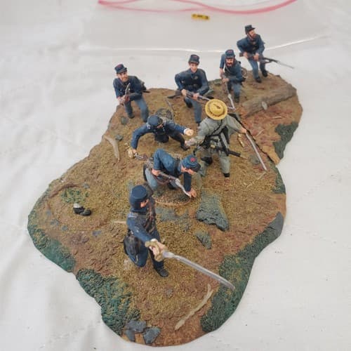 King and Country Britain's American Civil War Soldiers Diorama CM-3 - Thumbnail 7
