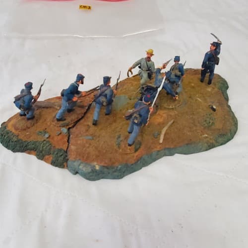 King and Country Britain's American Civil War Soldiers Diorama CM-3 - Thumbnail 6