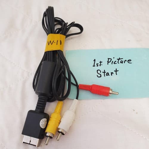 Multi AV A/V Audio Video TV Cable Cord HD Video Cable W11 - Image 1