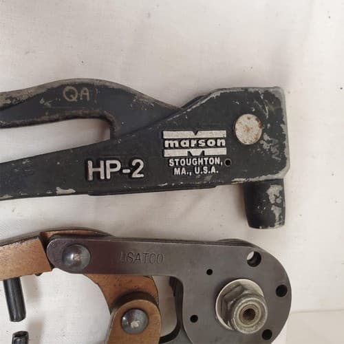 Lot of 5 Marson, Loos & Co. & more Crimping and Wire Stripping Tools Set LOT-829 - Thumbnail 4