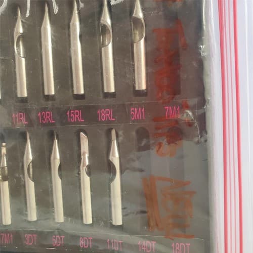 Lot of 20 Assorted Sizes Tattoo Tips Set 1RL to 18DT - Thumbnail 3