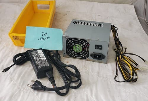 Lot of Dell Laptop Charger 65W & Computer Power Supply 100-240V LOT 104 - Image 1