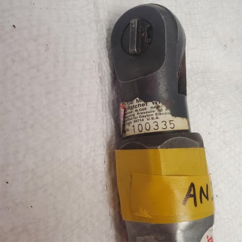 Dayton 4LG56 1/4" Mini Air Ratchet Wrench AN39 - Thumbnail 3