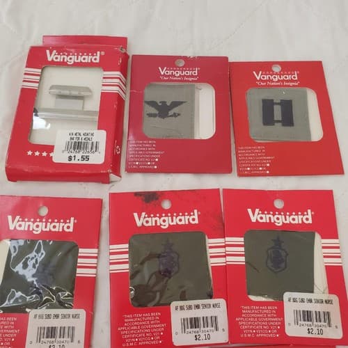 Lot of Vanguard Military Pins and Patches - Thumbnail 2