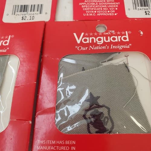 Lot of Vanguard Military Pins and Patches - Thumbnail 4