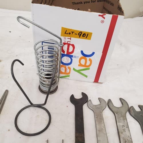 Lot of Assorted Surgical Forceps Scissors Tweezers and Small Wrenches LOT-901 - Thumbnail 6