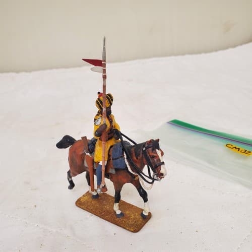Metal Hand Painted 54mm SOE002 Skinner's Horse Lancer CM-32 - Thumbnail 4
