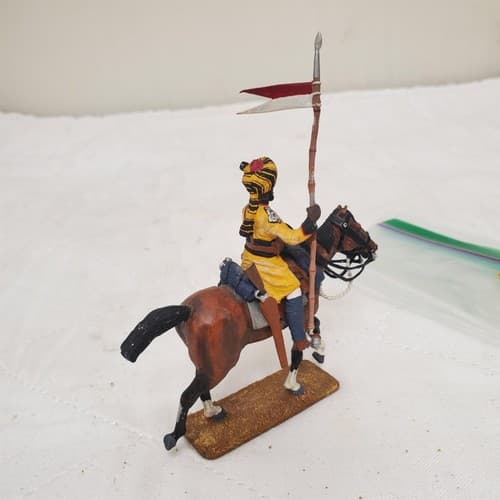 Metal Hand Painted 54mm SOE002 Skinner's Horse Lancer CM-32 - Thumbnail 7