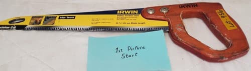 Irwin 2014200 Standard Utility Saw, 11-1/2 10pt Teeth LOT-956 - Image 1