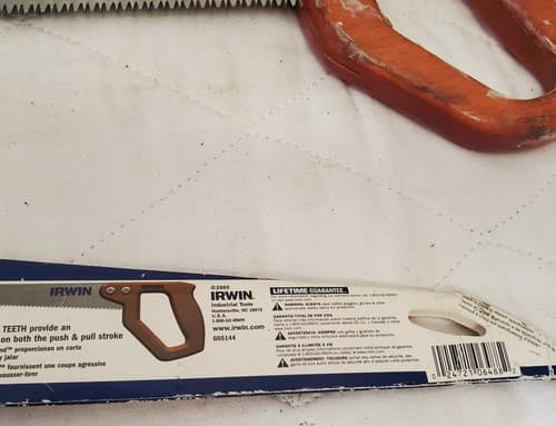 Irwin 2014200 Standard Utility Saw, 11-1/2 10pt Teeth LOT-956 - Thumbnail 8
