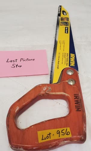 Irwin 2014200 Standard Utility Saw, 11-1/2 10pt Teeth LOT-956 - Thumbnail 9