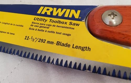 Irwin 2014200 Standard Utility Saw, 11-1/2 10pt Teeth LOT-956 - Thumbnail 3