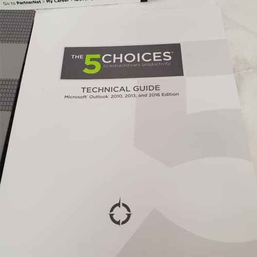 Franklin Covey The 5 Choices To Extraordinary Productivity 2016 Technical Guide - Thumbnail 4