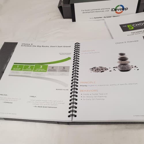 Franklin Covey The 5 Choices To Extraordinary Productivity 2016 Technical Guide - Thumbnail 9