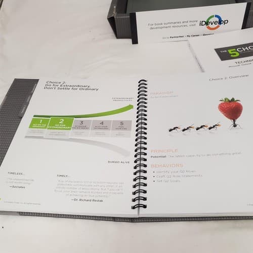 Franklin Covey The 5 Choices To Extraordinary Productivity 2016 Technical Guide - Thumbnail 8