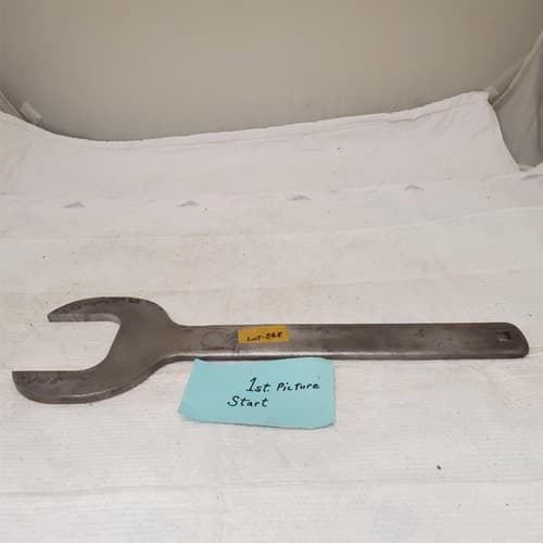 Vintage Large Open Ended Wrench LOT 565 - Image 1