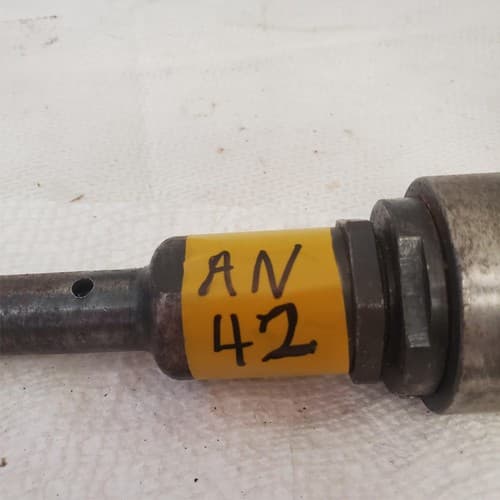 Heavy-Duty Tool Pneumatic 90 Degree Drill Aircraft Air Tool Orange AN-42 - Thumbnail 2