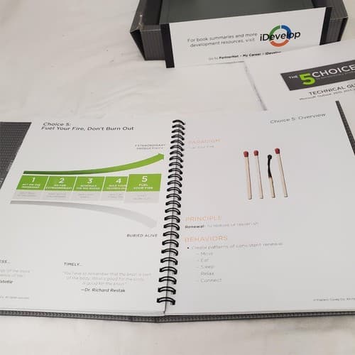 Franklin Covey The 5 Choices To Extraordinary Productivity 2016 Technical Guide - Thumbnail 11