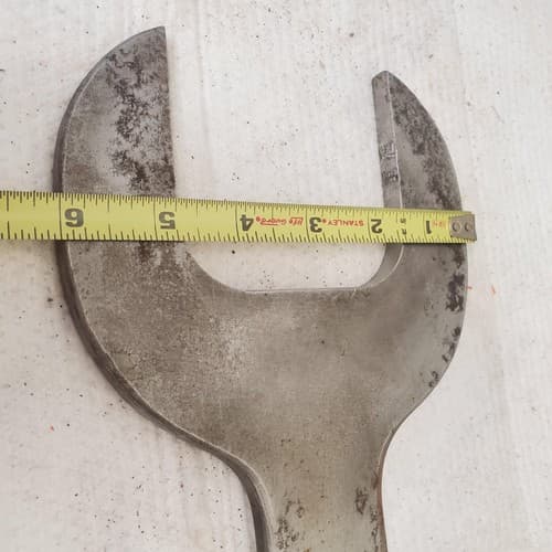 Vintage Large Open Ended Wrench LOT 565 - Thumbnail 3