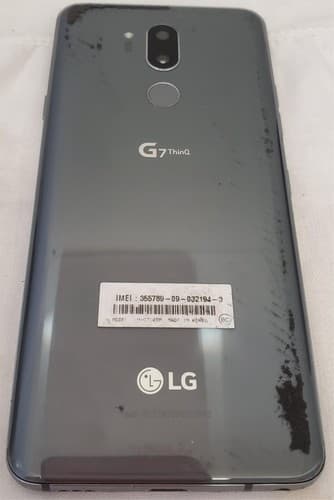 LG G7 Thinq LM-G710TM Platinum Gray Mobile - Thumbnail 4