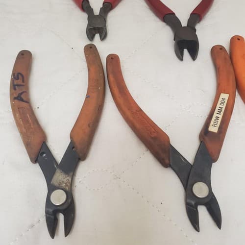 Lot of 5 Xuron Flush Cable Tie Cutters LOT-78 - Thumbnail 5