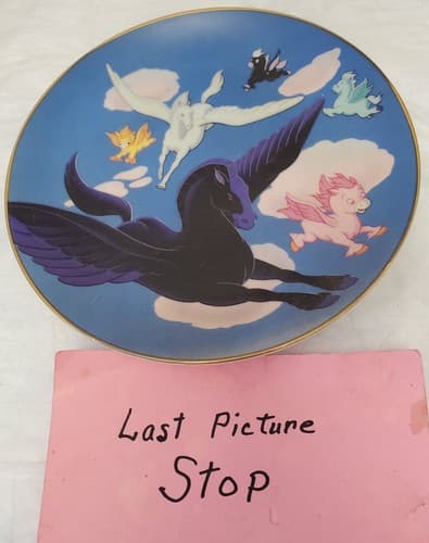 Disney Fantasia 50 Years Plate 6.5" Beethoven’s 6th Pastoral 1940–1990 LE - Thumbnail 4