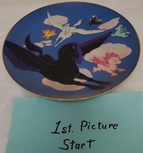 Disney Fantasia 50 Years Plate 6.5" Beethoven’s 6th Pastoral 1940–1990 LE - Image 1