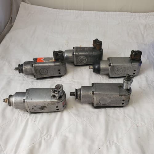 Lot of 5 Assorted Various 1/2 Penumatic Impact Air Wrenches Air Tools LOT-20 - Thumbnail 14