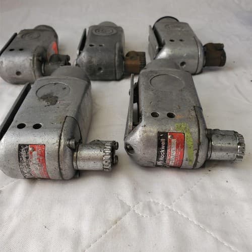 Lot of 5 Assorted Various 1/2 Penumatic Impact Air Wrenches Air Tools LOT-20 - Thumbnail 6