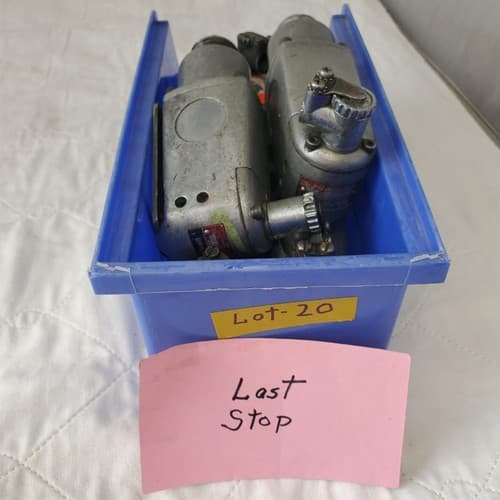 Lot of 5 Assorted Various 1/2 Penumatic Impact Air Wrenches Air Tools LOT-20 - Thumbnail 15