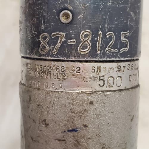 DOTCO 152488 Pistol Grip Pneumatic Heavy Duty Air Drill Air Tool ZZ33 - Thumbnail 5