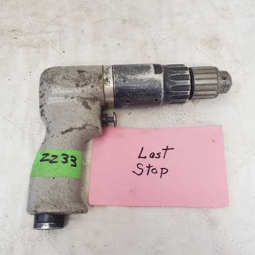 DOTCO 152488 Pistol Grip Pneumatic Heavy Duty Air Drill Air Tool ZZ33 - Thumbnail 7