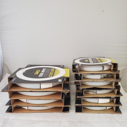 Lot of SATCO Various 8" 12" Circline Rapid Start Fluorescent Light Bulbs - Thumbnail 9