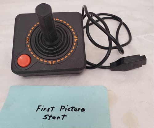 Atari 2600 Orange Trim Joystick Controller - Image 1