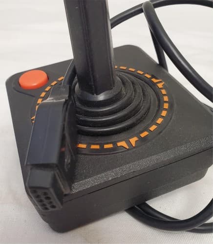 Atari 2600 Orange Trim Joystick Controller - Thumbnail 4