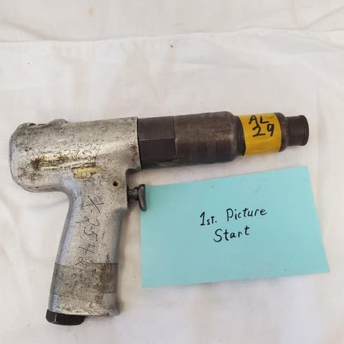 Vintage Pneumatic Aircraft Rivet Screw Gun Air Tool Industrial AL29 - Image 1