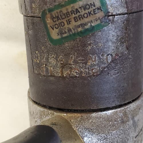 Vintage Pneumatic Aircraft Rivet Screw Gun Air Tool Industrial AL29 - Thumbnail 4