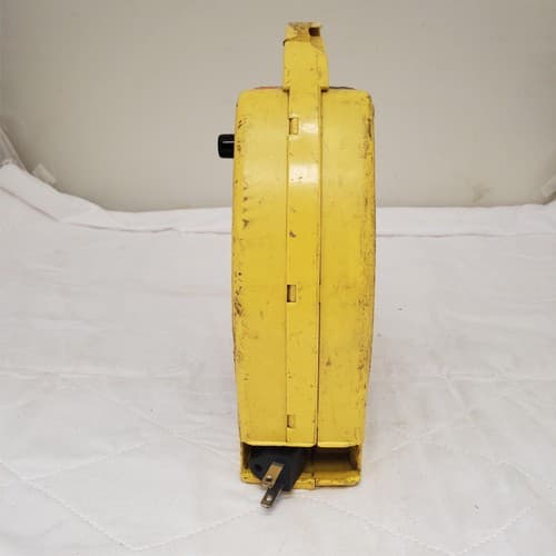 Commercial Power Industrial Multiplug Extension Cord Reel 6000-25G LOT-642 - Thumbnail 4