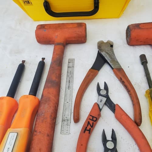 Lot of Assorted Wooden Hammer, Pilers, Various Drivers & other Hand Tools LOT 17 - Thumbnail 5