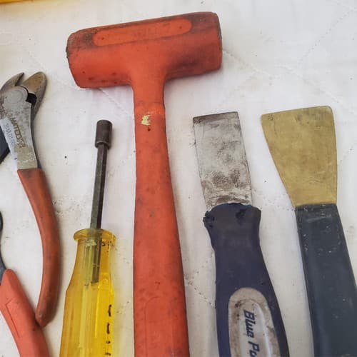 Lot of Assorted Wooden Hammer, Pilers, Various Drivers & other Hand Tools LOT 17 - Thumbnail 13