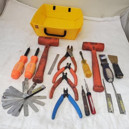 Lot of Assorted Wooden Hammer, Pilers, Various Drivers & other Hand Tools LOT 17 - Thumbnail 14