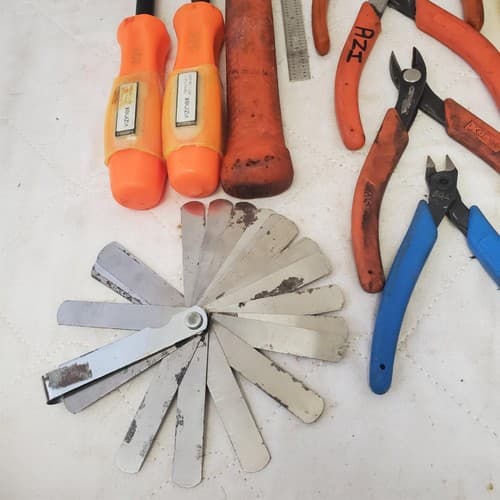 Lot of Assorted Wooden Hammer, Pilers, Various Drivers & other Hand Tools LOT 17 - Thumbnail 9