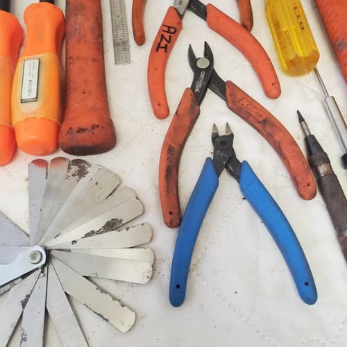 Lot of Assorted Wooden Hammer, Pilers, Various Drivers & other Hand Tools LOT 17 - Thumbnail 10