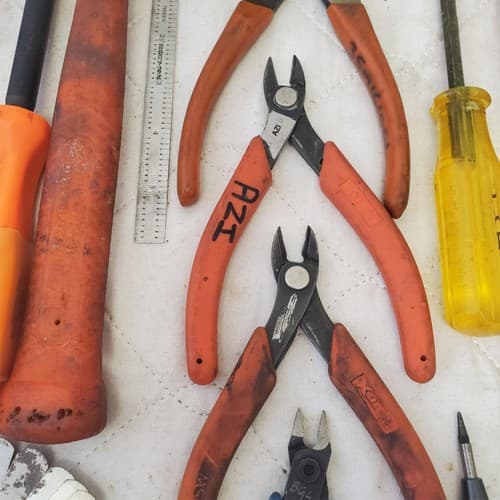 Lot of Assorted Wooden Hammer, Pilers, Various Drivers & other Hand Tools LOT 17 - Thumbnail 8