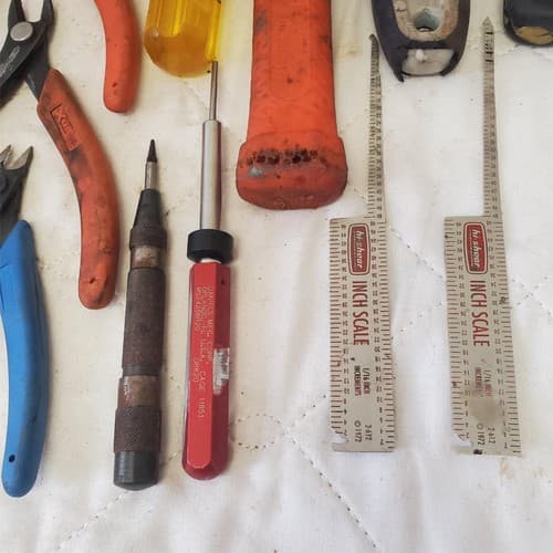 Lot of Assorted Wooden Hammer, Pilers, Various Drivers & other Hand Tools LOT 17 - Thumbnail 11