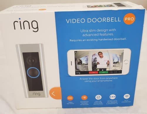 Ring 2549AG660L-B01FX Smart Wifi Cam Video Doorbell Pro - Thumbnail 2
