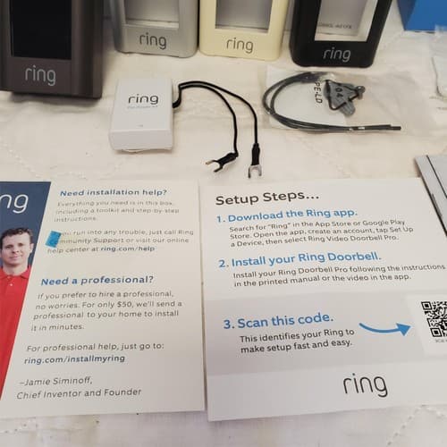 Ring 2549AG660L-B01FX Smart Wifi Cam Video Doorbell Pro - Thumbnail 17