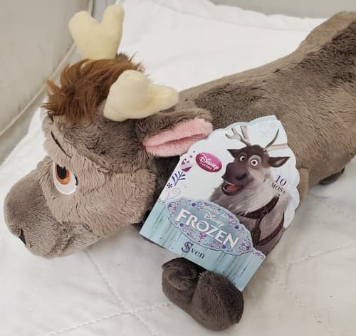 Disney Frozen Sven Anna Prince Hans Plush Reindeer Stuffed Animal & Olaf Figures - Thumbnail 3
